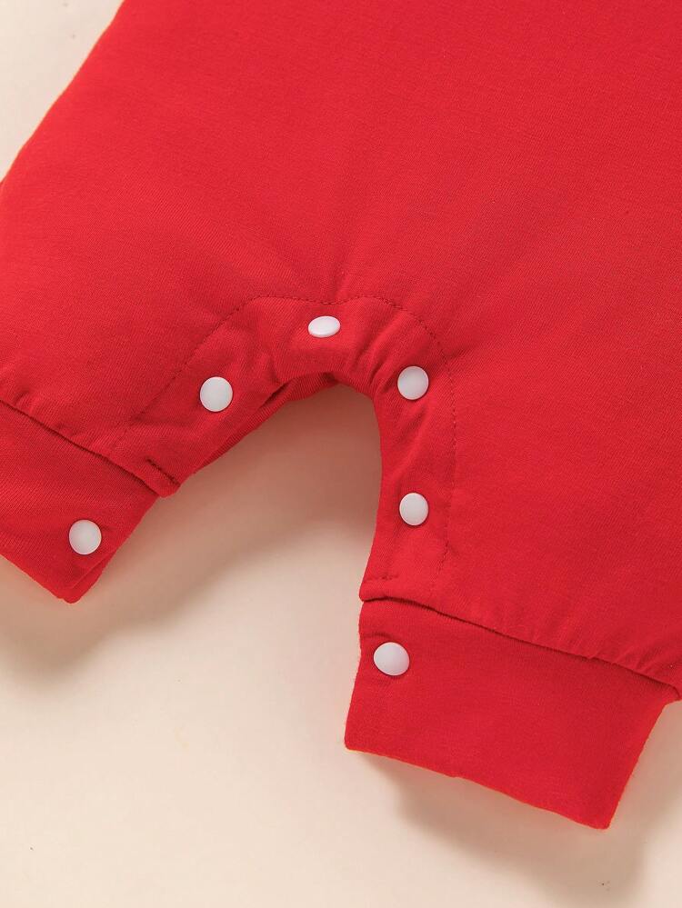 Baby Girl Star Print Colorblock Costume Jumpsuit