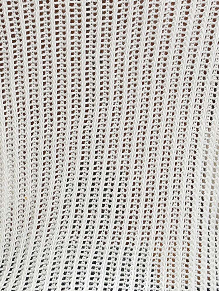 Solid Drop Shoulder Ribbed Knit Pullover Fall Winter Sweater