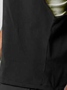 Manfinity Sport Corelite Men Slogan Graphic Tank Top - Black - View 4