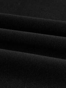 SHEIN BASICS Talla grande Top tank unicolor - Negro - Ver 6