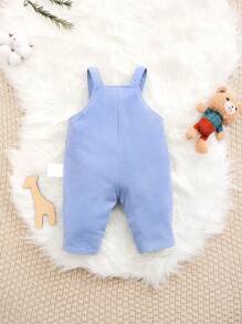 SHEIN 男嬰大象印花連身褲