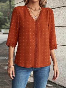 EMERY ROSE 女士衬衫 - 棕色 - 查看 3