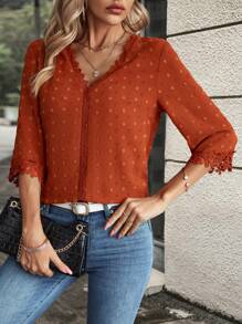 EMERY ROSE 女士衬衫 - 棕色 - 查看 4