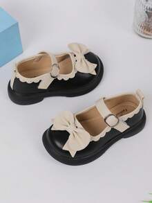 Zapatos planos de niños primavera/verano de moda , casual con cómodo - Negro - Ver 2