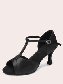 拉丁舞鞋T字帶時尚舒服的戶外鞋