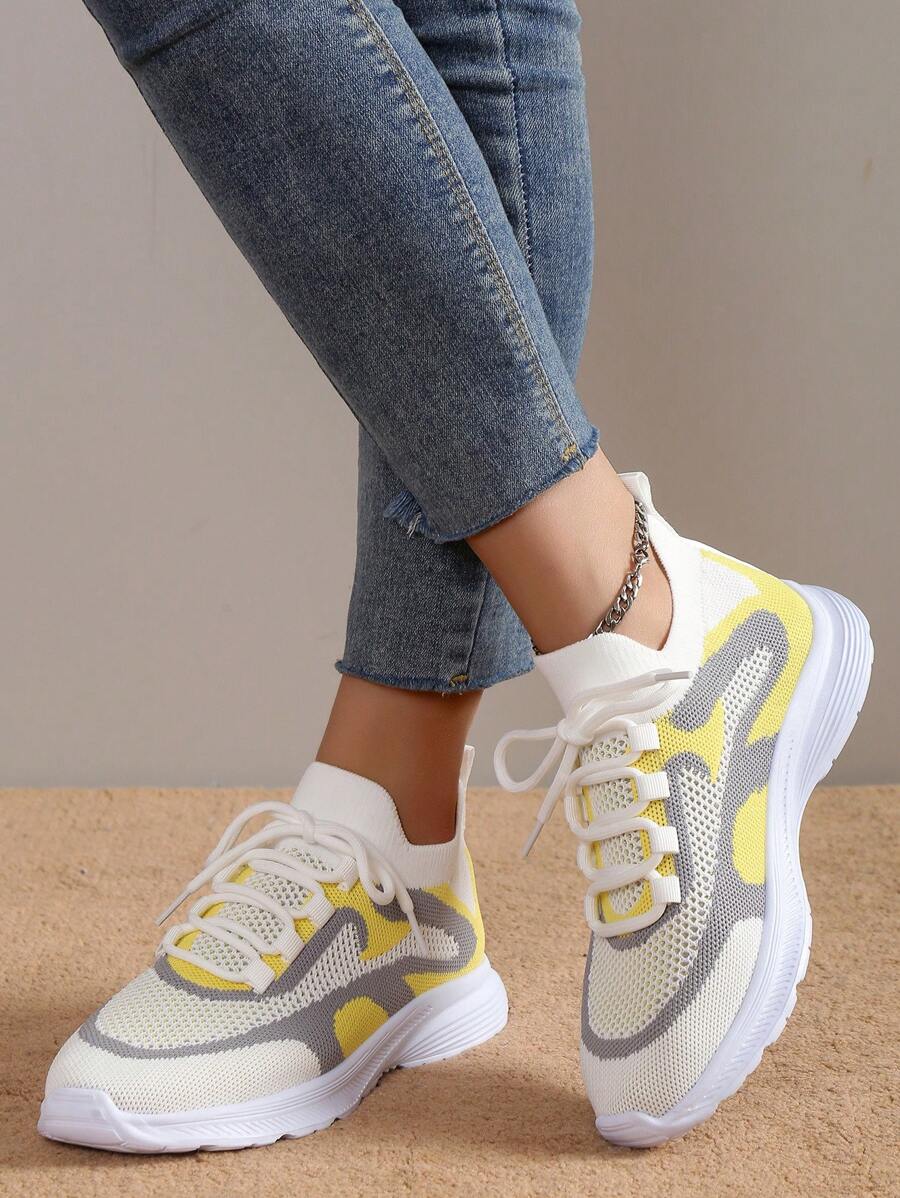 Giày thể thao ngoài trời chống trơn trượt thoáng khí cho nữ, Giày chạy bộ đường trường cho nữ nhiều màu - Nhiều màu - Xem 1