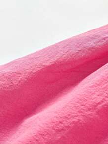 Cozy Pixies Baby Girl Floral Print Ruffle Trim Smock Dress - Pink - View 6