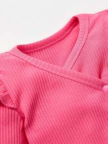 Cozy Pixies 女婴童2入組荷葉邊連身背心