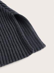 ROMWE Grunge Punk 一字肩喇叭袖套頭毛衣 - 深灰色 - 查看 3