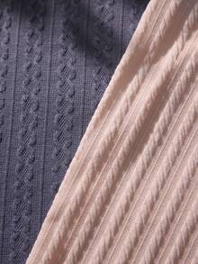 2pcs Button Front Cami Top - Multicolor - View 5