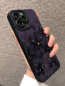 Ốp Điện Thoại Chống Rơi Họa Tiết Hoa Tương Thích Với iPhone 15/15Pro/15Plus/15Promax - Nhiều màu - Xem 4