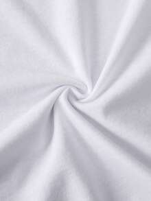 SHEIN LUNE Camiseta con estampado de oso - Blanco - Ver 4