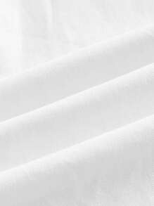 NAFA CELEBRATE YOUR WAY 素色不對稱下擺半身裙 - 白色 - 查看 3