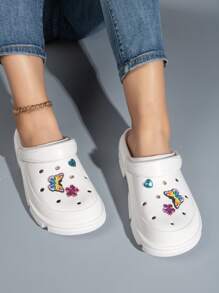 New Arrival Fashionable Versatile Breathable Hollow Out Shoes For Women, Anti-slip Beach & Pool Slippers - White - View 2