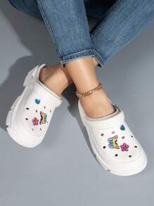 New Arrival Fashionable Versatile Breathable Hollow Out Shoes For Women, Anti-slip Beach & Pool Slippers - White - View 3