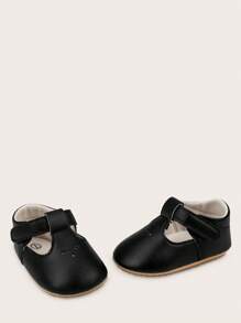 Spring And Autumn Infant Girl Anti-Slip Soft Bottom Walking Shoes 0-1 Year Old - Black - View 4