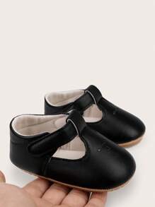 Spring And Autumn Infant Girl Anti-Slip Soft Bottom Walking Shoes 0-1 Year Old - Black - View 6