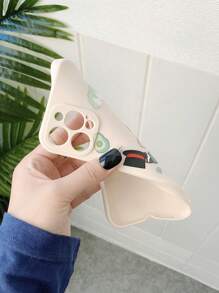 Funny Decompression Finger Pinch Cartoon Cow Phone Case Compatible With IPhone15/15Plus/15Pro/15Promax - Multicolor - View 5