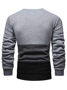 Manfinity Homme Men Colourblock Sweatshirt - Multicolor - View 2