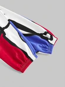 izzythewildland 人像圖案彈性腰帶衛褲 - 彩色 - 查看 4