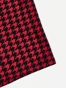 SHEIN Privé Bộ đồ hai mảnh nữ răng cưa Giải trí - Nhiều màu - Xem 5