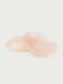 Silicone Self Adhesive Bra Pads For Women Reusable Apricot Nipple Covers For Breast Lift - Apricot - View 6
