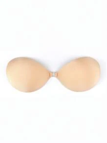 Front-close Self Adhesive Bra - Apricot - View 5