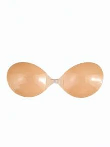 Front-close Self Adhesive Bra - Apricot - View 6