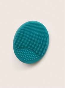 Silicone Facial Cleansing Brush - Green - View 2