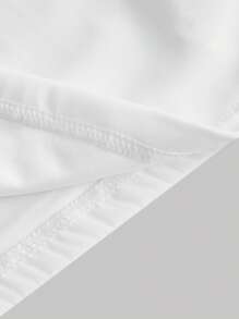 SHEIN MOD Top tank unicolor fruncido - Blanco - Ver 4