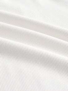 SHEIN BASICS Plus Two Tone Raglan Sleeve Bodysuit - Multicolor - View 8