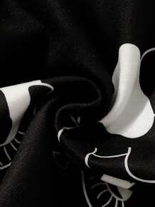 SHEIN Baby Boy 2pcs Cartoon Graphic Joggers - Multicolor - View 6