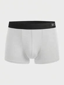 Men 7pcs Letter Graphic Boxer Brief - Multicolor - View 8