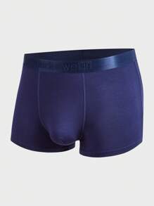 Men 5pcs Letter Graphic Contrast Tape Boxer Brief - Multicolor - View 5