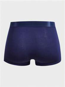 Men 5pcs Letter Graphic Contrast Tape Boxer Brief - Multicolor - View 10