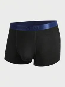 Men 5pcs Letter Graphic Contrast Tape Boxer Brief - Multicolor - View 13