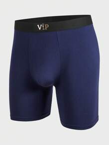 Men 5pcs Letter Graphic Tape Waistband Boxer Brief - Multicolor - View 7