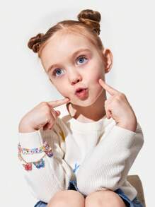 سوار زخرفة فراشة PMMA الزخرفة اليومية اطفال - متعدد الألوان - مشاهدة 3