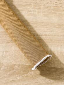 SHEIN 女大童滾邊T恤帶袖子 - 卡其色 - 查看 3