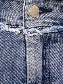 Denimoi 磨边鱼尾牛仔半身裙简约时尚日常休闲