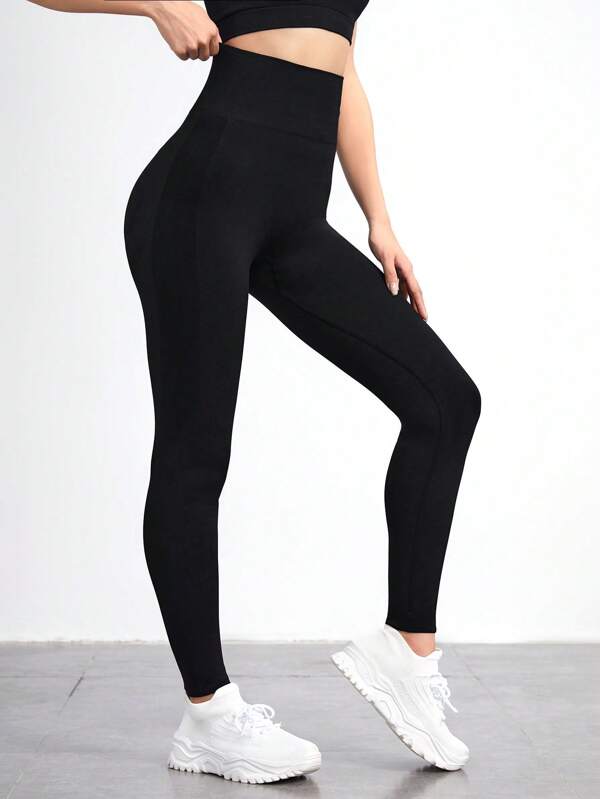 Gameset SHEIN Sport High Waisted Seamless Leggings For Women - Slim Tummy Control Butt Lifting Legging For Running Cycling Yoga Pickleball Exercize Casual