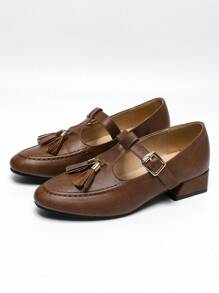 Flache Schuhe Französisch Vintage Gemütlich runder Zehenpartie, Flache Frühling & Herbst Schnürung, Damen