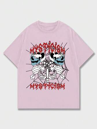 Street Life Ragazzi Maglietta cranio e lettera