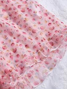 CottageSlumber 碎花印花吊带背心和短裤 节日季睡衣套装/睡衣套装