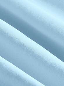 SHEIN MOD Solid Ruched Bust Milkmaid Cami Dress