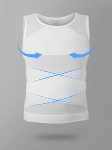 Men Solid Sleep Tank Top