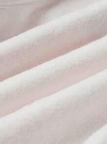 Cozy Pixies Baby Girls' Cartoon Animal Pattern Thickened Fleece Hooded Long Sleeve Jacket - Pink - View 8