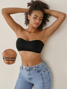 Solid Wireless Bra