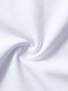 ROMWE MEN Street Life Áo thun họa tiết slogan nam, trường học - trắng - Xem 8