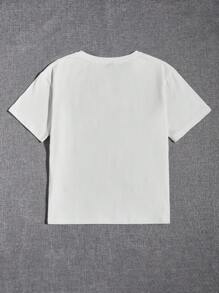 Emma Jane Creative Áo thun họa tiết con ong in họa tiết đường phố cổ điển của nghệ sĩ, dành cho mùa hè, 95% cotton, ngày lễ, kỳ nghỉ, mùa xuân, lễ hội, phù hợp với Ibiza - trắng - Xem 3